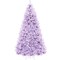 Best Choice Products Pre-Lit Lavender Christmas Tree, Artificial Full Holiday Decoration w/ Incandescent Lights